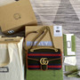Gucci GG 443497 Marmont small shoulder handbag brown - Default Title - View 2