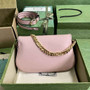 Gucci 699268 Blondie shoulder bag Pink leather