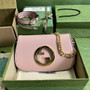Gucci 699268 Blondie shoulder bag Pink leather