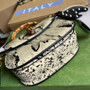 Gucci 686864 Bamboo 1947 mini top handle bag snake beige - Default Title - View 6