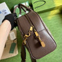 Gucci Savoy medium bowling bag 723309 Brown leather - Default Title - View 5