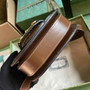 Gucci Horsebit 1955 rounded belt bag 760198 Brown leather