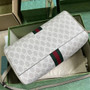 Gucci Ophidia large boston bag, 772065 GG Supreme canvas