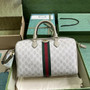 Gucci Ophidia large boston bag, 772065 GG Supreme canvas