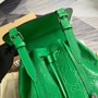 Gucci 625770 GG embossed backpack Green Leather - Default Title - View 7