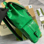 Gucci 625770 GG embossed backpack Green Leather - Default Title - View 3