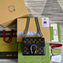 Gucci ‎‎421970 Dionysus mini bag black GG Supreme canvas - Default Title - View 2