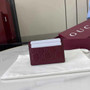 Gucci GG Emblem card case 847204 rosso ancora red gg leather - Default Title - View 1