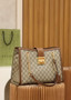 Gucci ‎479197 Padlock medium GG shoulder bag brown leather - Default Title - View 2