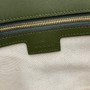 Gucci Blondie small shoulder bag in green suede 815715