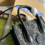 Gucci ‎‎‎671623 Mini tote bag with Interlocking G black - Default Title - View 7