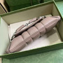 Gucci Horsebit Chain small shoulder bag �?64339 in Light Pink leather
