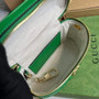 Gucci ‎723770 GG Matelassé top handle mini bag green leather - W16cm x H10.5cm x D5cm / green - View 8