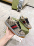 Gucci GG Screener sneaker �?74530 Beige and ebony GG Supreme canvas