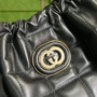 Gucci Deco medium tote bag in 746210 black leather - Default Title - View 5