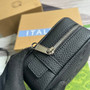 Gucci Jumbo GG toiletry case 766957 in black leather - Default Title - View 9