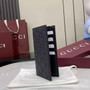 Gucci Imprint long wallet - Black GG Leather 835014