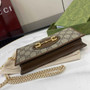 Gucci Horsebit 1955 wallet on chain, 621892 in GG brown Supreme - Default Title - View 4