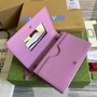 Gucci ‎497985 GG Marmont mini chain bag Purple leather - 8"W x 5"H x 1.5"D / Purple - View 6