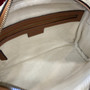 Gucci GG Emblem small crossbody bag, 821155 in brown fabric