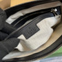 Gucci ‎406410 GG embossed messenger bag black - Default Title - View 9