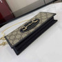 Gucci Horsebit 1955 wallet on chain, 621892 in black leather - Default Title - View 4