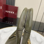 Gucci Softbit medium top handle bag, 837467 in green leather