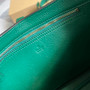 Gucci ‎636709 Jackie 1961 small natural grain bag green natural grain leather - Default Title - View 9
