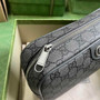 Gucci 760019 Ophidia GG toiletry case in grey and black Supreme - Default Title - View 7