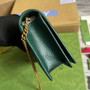 Gucci 696817 Diana mini bag with bamboo Green leather - Default Title - View 4