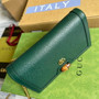 Gucci 696817 Diana mini bag with bamboo Green leather