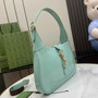 Gucci Jackie small shoulder bag in light blue patent leather 782849