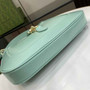 Gucci Jackie small shoulder bag in light blue patent leather 782849