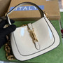 Gucci 699651 ‎Jackie 1961 mini shoulder bag White patent leather - W19cm x H13cm x D3cm / White - View 4