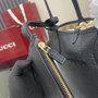 Gucci Totissima small reversible tote bag in black leather �?39124