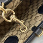 Gucci Totissima small reversible tote bag in black leather ‎839124