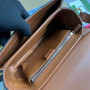 Gucci 602204 Horsebit 1955 shoulder bag plum with brown leather
