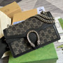 Gucci 400249 Dionysus small shoulder bag black - Default Title - View 1