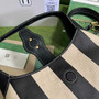 Gucci 726274 Aphrodite medium shoulder bag Black white - Default Title - View 9