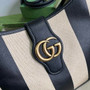Gucci 726274 Aphrodite medium shoulder bag Black white