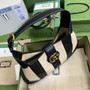 Gucci 726274 Aphrodite medium shoulder bag Black white - Default Title - View 8