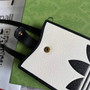 adidas x Gucci phone case 702203 Off-white and black leather - Default Title - View 8