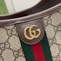 Gucci Ophidia GG small shoulder bag 781402 brown leather