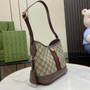 Gucci Ophidia GG small shoulder bag 781402 brown leather