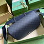 Gucci Ophidia medium messenger bag ‎761741 Blue black Supreme canvas - Default Title - View 6
