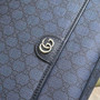 Gucci Ophidia medium messenger bag ‎761741 Blue black Supreme canvas - Default Title - View 5