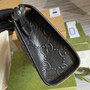 Gucci ‎625568 GG embossed cosmetic case black - Default Title - View 3