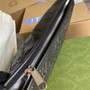 Gucci ‎625568 GG embossed cosmetic case black - Default Title - View 5