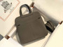 Hermes Mini Halzan 22 Bag Dark Gray Togo Leather H082143 - Default Title - View 3