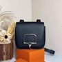 Hermès Della Cavalleria mini bag h085260 black epsom leather silver - Default Title - View 1
